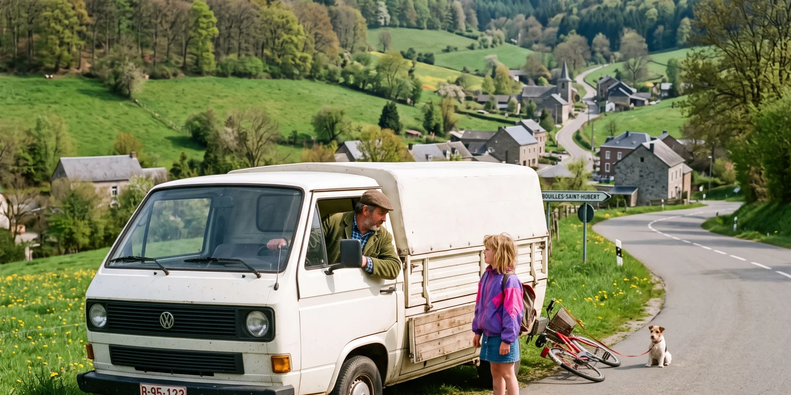 Une petite fille courageuse