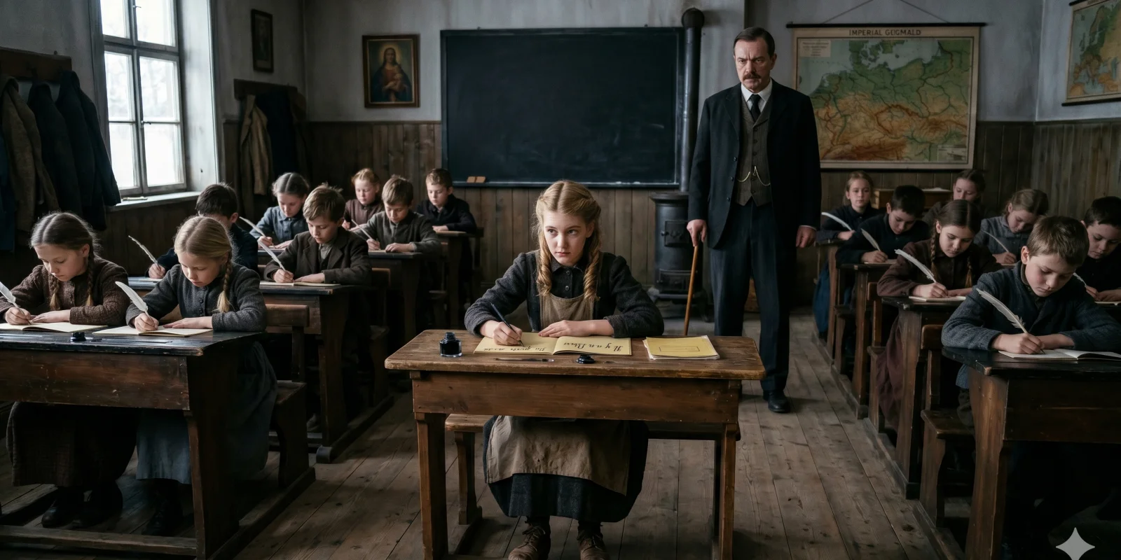 Le courage d'une petite fille