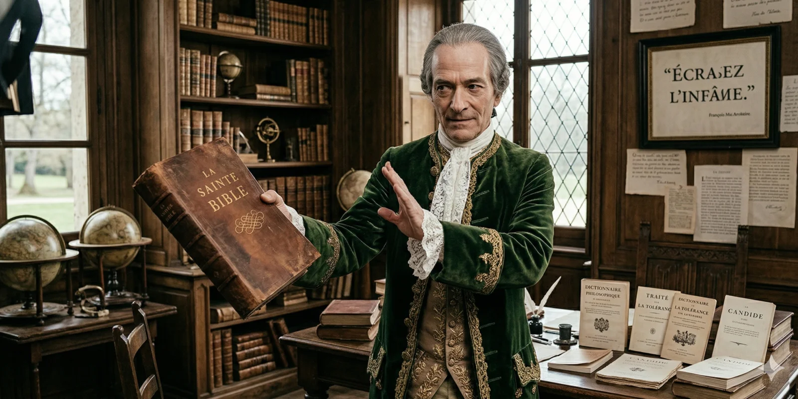 Voltaire et la Bible !