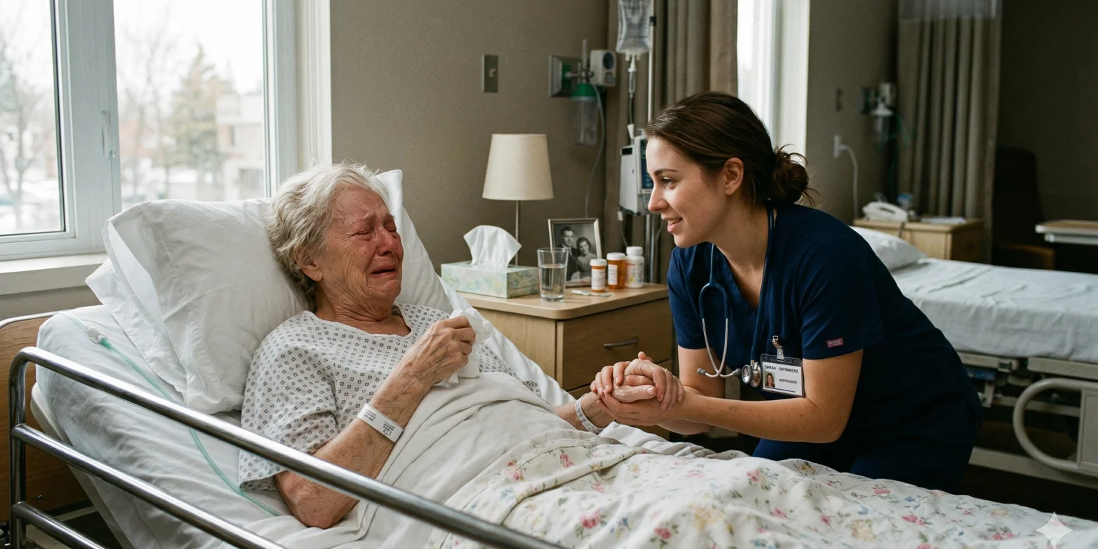 Leçon d'une infirmière