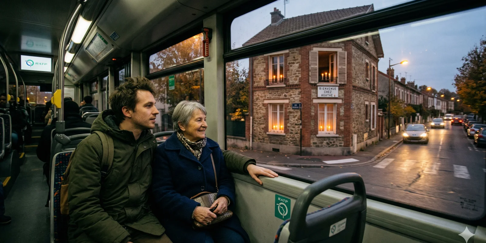 Retour à la maison