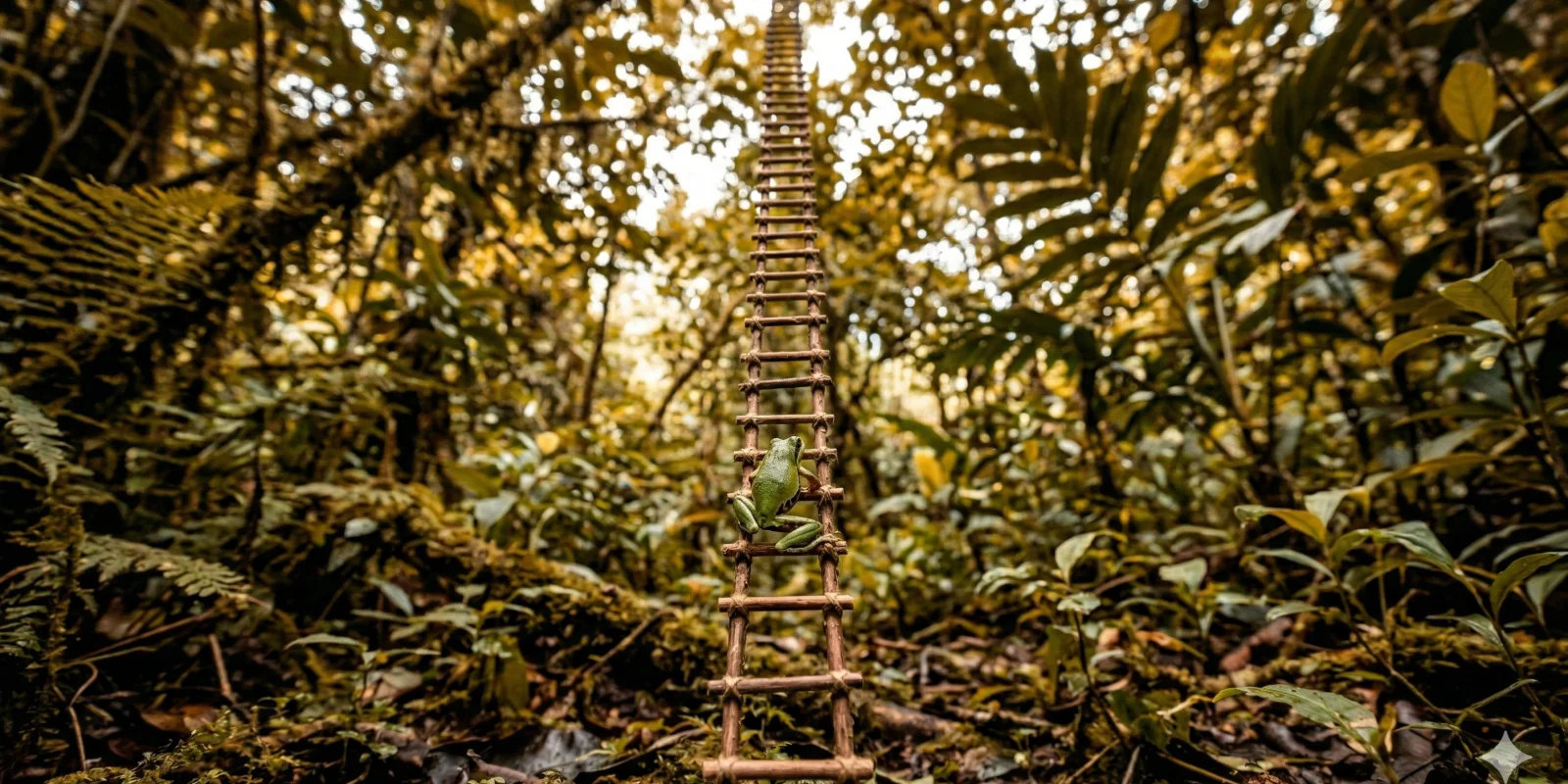 La grenouille persévérante
