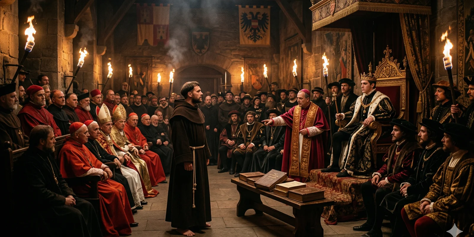 Luther à Worms en 1521
