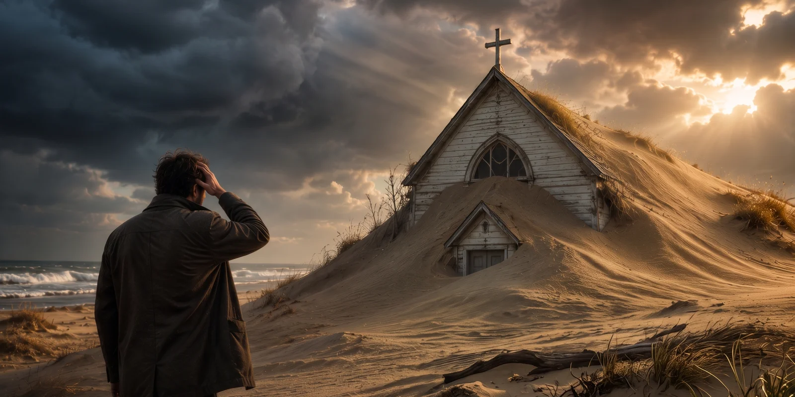 La chapelle ensablée