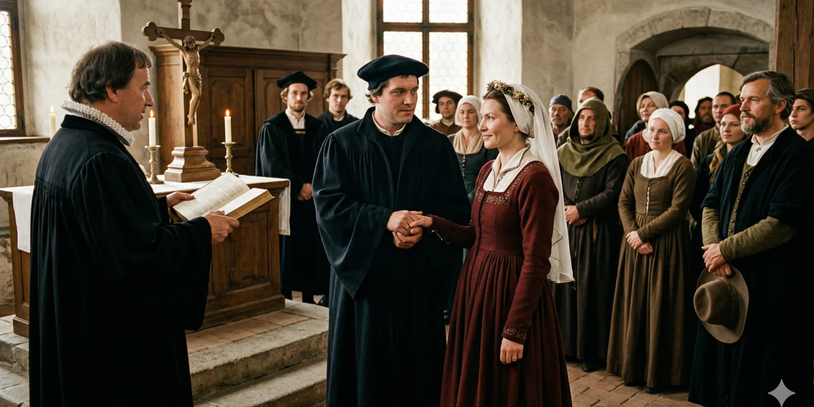 Le mariage de Luther en 1525
