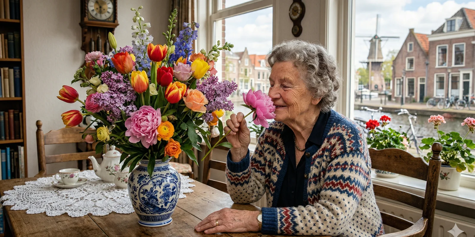 Le plus beau des bouquets de fleurs