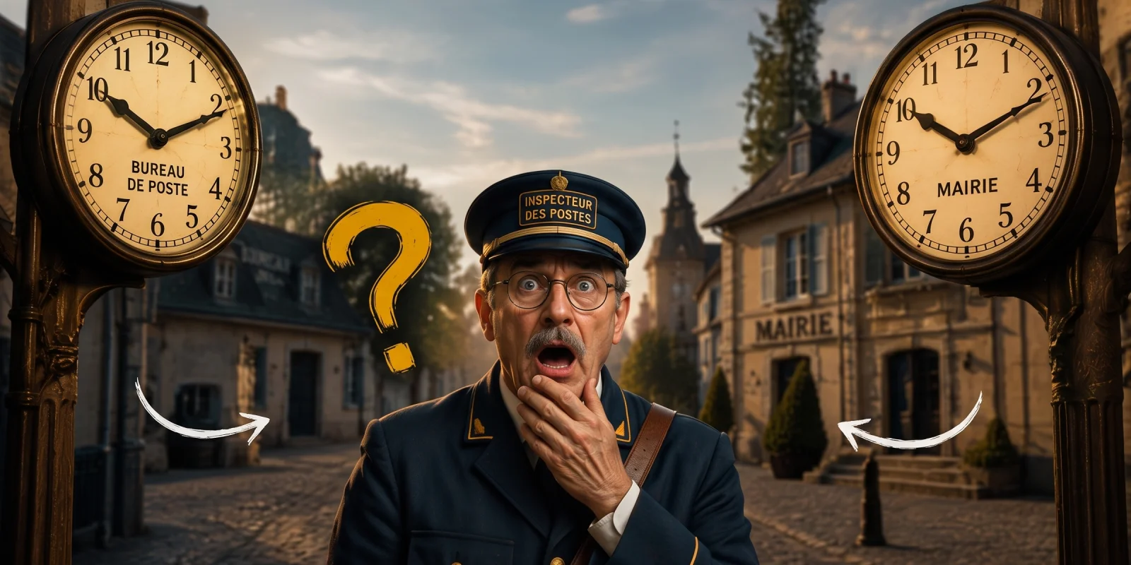 L’horloge et l’inspecteur